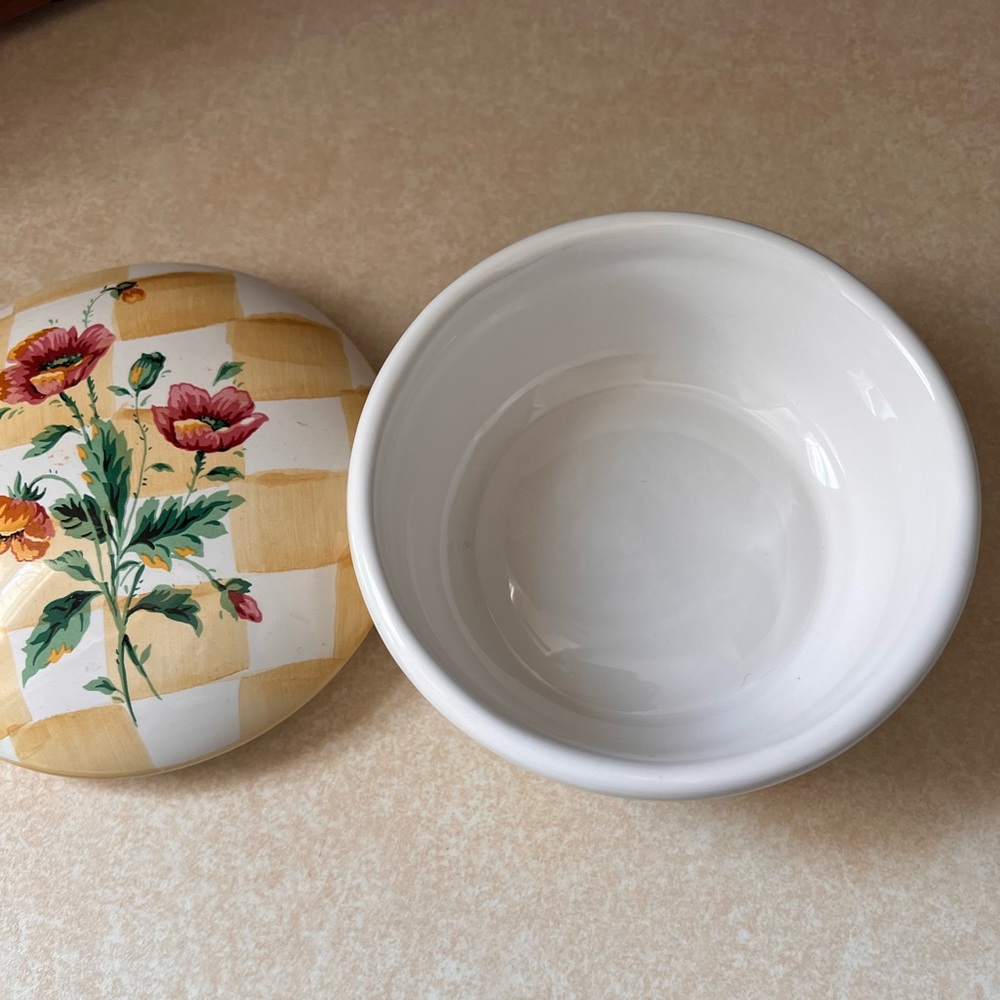 🌼Flower ceramic container🌼 - Picture 2 of 4